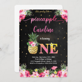 パイナップルの招待状 招待状