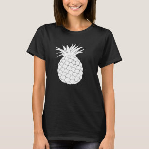 パイナップルの構造 Tシャツ