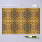 パイナップルの皮のテクスチャ 薄葉紙 (クラフト)