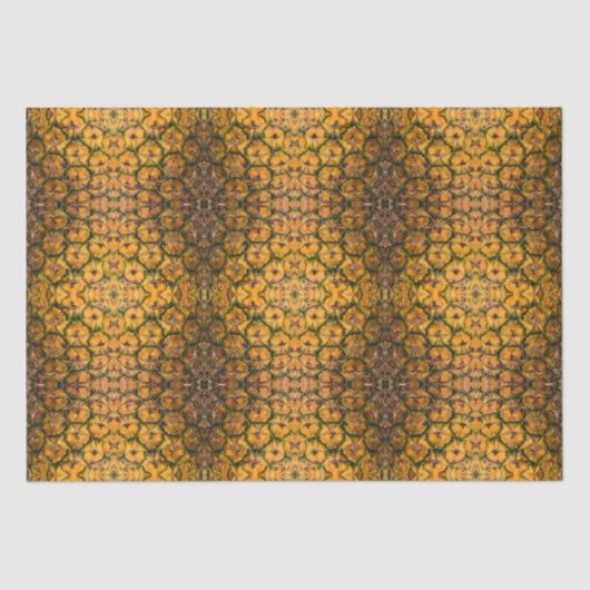 パイナップルの皮のテクスチャ 薄葉紙 (正面)