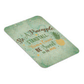 パイナップルの言葉アート マグネット (右側)