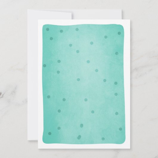 パイナップルの誕生日の招待Tropicのようなパーティー 招待状 (裏面)