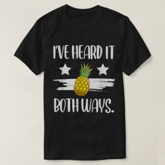 パイナップルの面白い引用デザイン Tシャツ
