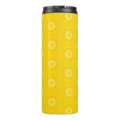 パイナップルの黄色のスライスパターン タンブラー (裏面)