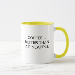 パイナップルよりよいコーヒー マグカップ