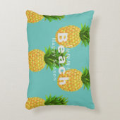 パイナップルアクアアクセント枕 アクセントクッション (正面(垂直))