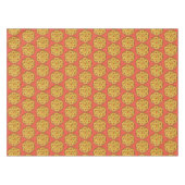 パイナップルアップサイドアップダウンケーキさくらんぼベーキングデザート テーブルクロス (正面(横))