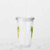 パイナップルイラストレーション アクリルタンブラー (右)