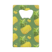 パイナップルイラストレーション クレジットカード栓抜き (裏面)
