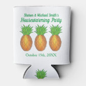 パイナップルウェルカムオープンハウス引っ越し祝いパーティーパーティー 缶クーラー (正面)
