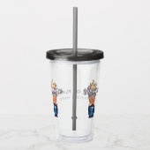 パイナップルウェルカムカスタム文字タンブラー アクリルタンブラー (右)