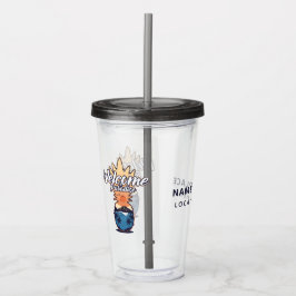パイナップルウェルカムカスタム文字タンブラー アクリルタンブラー