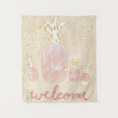 パイナップルウェルカム タペストリー (正面)