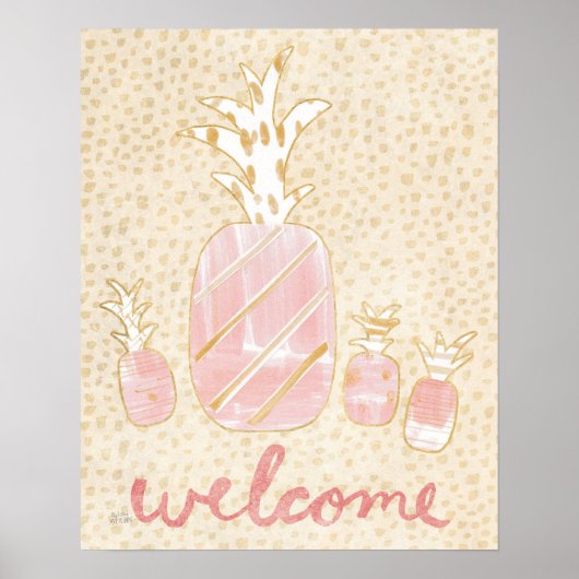 パイナップルウェルカム ポスター (正面)