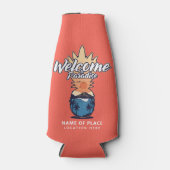 パイナップルウエーカスタムト文字ボトルクール ボトルクーラー (正面)