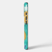 パイナップルウォータープリント Case-Mate iPhoneケース (裏面 / 左)