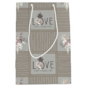 パイナップルオブザーズ目トロピカルロマンス抱き枕 ミディアムペーパーバッグ (正面)