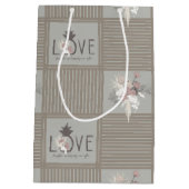 パイナップルオブザーズ目トロピカルロマンス抱き枕 ミディアムペーパーバッグ (裏面)