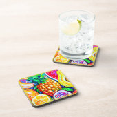 パイナップルオレンジバナナフルーツ。買今 コースター (右側)