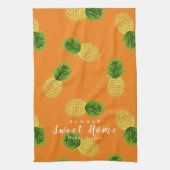 パイナップルオレンジ キッチンタオル (縦)