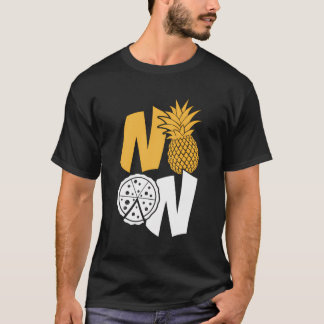 パイナップルオンピザハローサマートロピカルフルーツ Tシャツ
