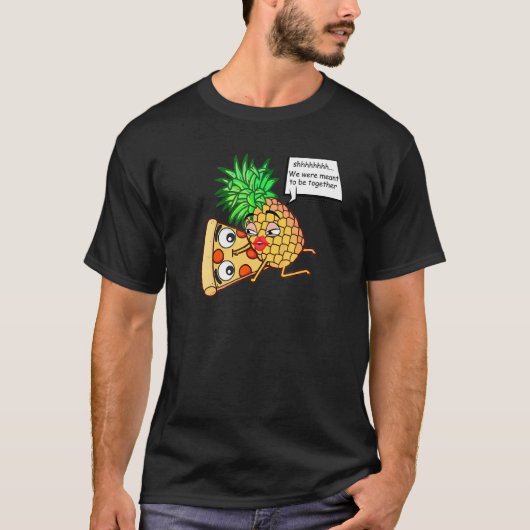 パイナップルオンピザ Tシャツ (正面)