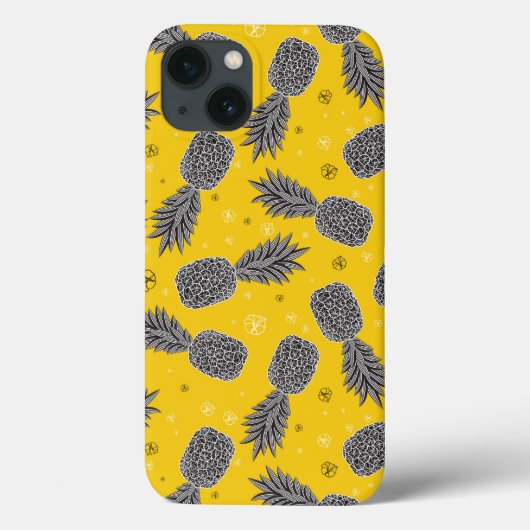 パイナップルオン金ゴールド Case-Mate iPhoneケース (裏面)