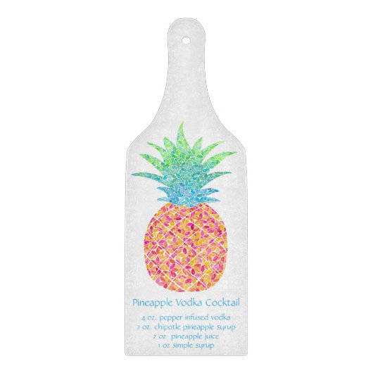 パイナップルカクテルレシピチーズボード カッティングボード (正面)