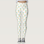 パイナップルカッコいいパターン レギンス<br><div class="desc">シックガーリーなフルーツパターン。</div>