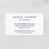 パイナップルカテラーホスピタリティ 名刺 (裏面)