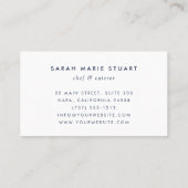 パイナップルカテラーホスピタリティ 名刺 (裏面)