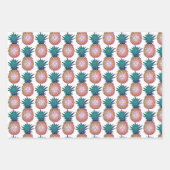 パイナップルカラフルズ ラッピングペーパーシート (正面)