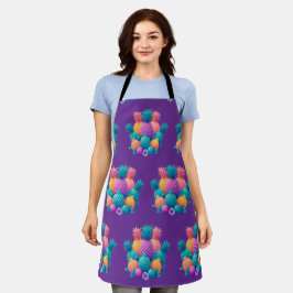 パイナップルカラフルン エプロン