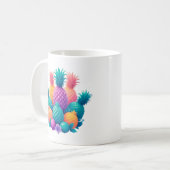 パイナップルカラフルン コーヒーマグカップ (正面左)