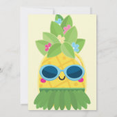 パイナップルガーリーMs Onederful First 招待状 (裏面)