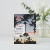 パイナップルクッキーレシピ ポストカード (スタンド正面)