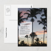 パイナップルクッキーレシピ ポストカード (正面/裏面)