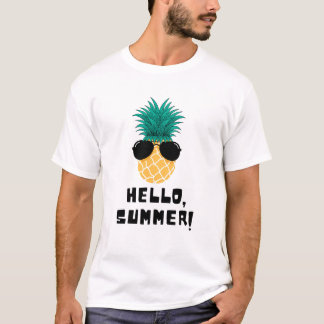 パイナップルクールハローサマーアート Tシャツ