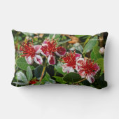 パイナップルグアバ/グアバスティーンの花 ランバークッション (裏面)