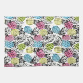 パイナップルグランジなやし キッチンタオル (横)