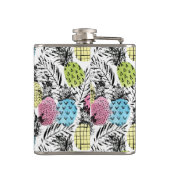 パイナップルグランジなやし|モノグラム フラスク (裏面)