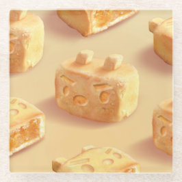 パイナップルケーキ ガラスコースター