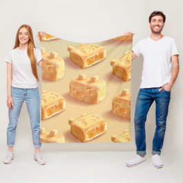 パイナップルケーキ フリースブランケット