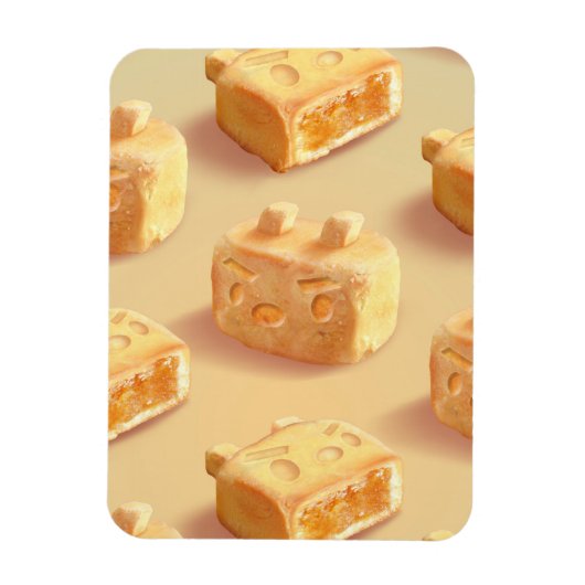 パイナップルケーキ マグネット (縦)