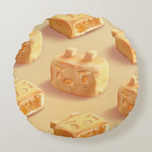 パイナップルケーキ ラウンドクッション (正面)