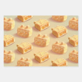 パイナップルケーキ ラッピングペーパーシート (正面3)