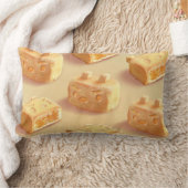 パイナップルケーキ ランバークッション (ブランケット)