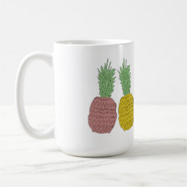 パイナップルコスタリカカラフルなPura Vidaのマグ コーヒーマグカップ