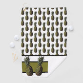 パイナップルゴルフタオルパーソナライズされた- Monogram ゴルフタオル (インサイチュ)