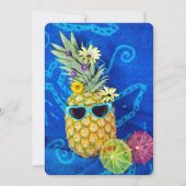 パイナップルサマービーチパーティー 招待状 (正面)